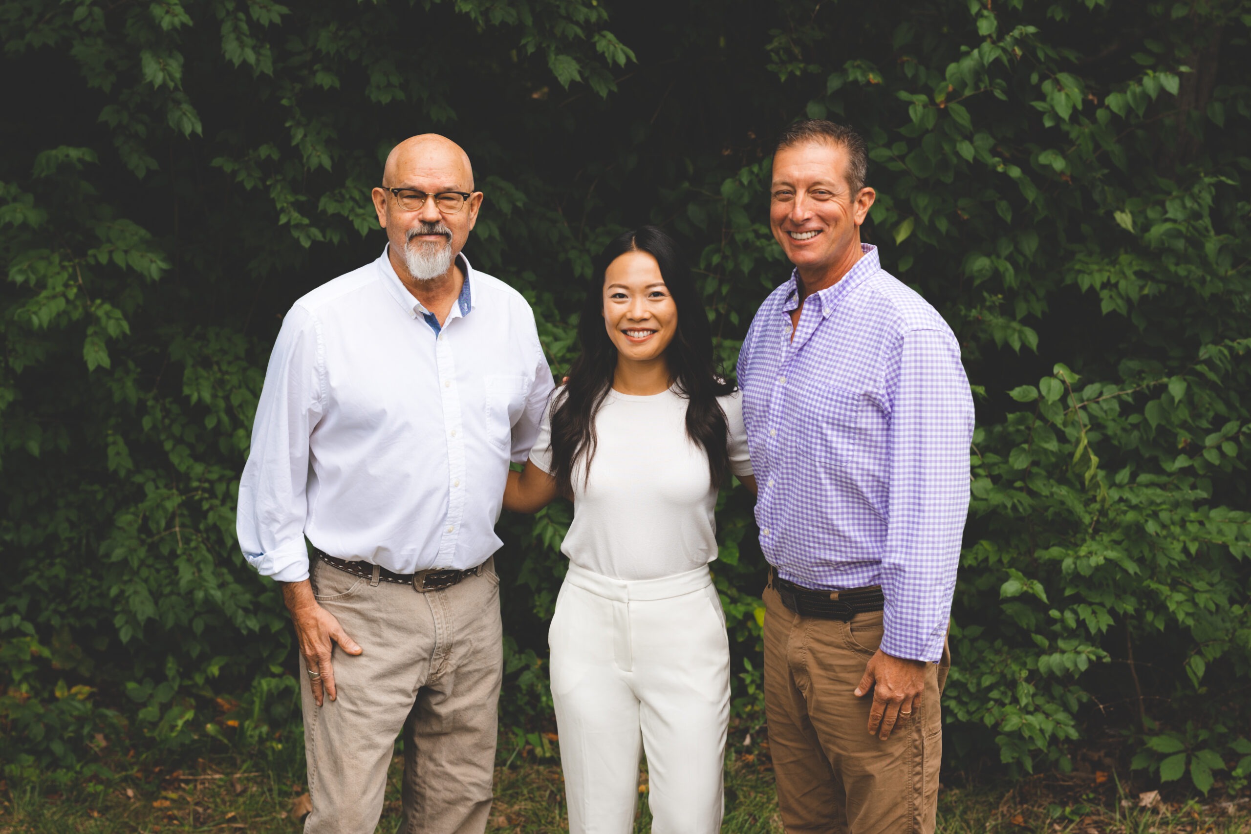 Dr. Ariel Wong with founders of AW Orthodontics, Dr. Ashcraft and Dr. Frazier, a Lebanon and Zionsville orthodontist team.